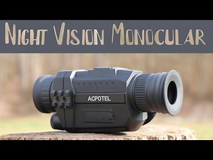 ACPOTEL Night Vision Monocular Test and Review