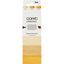Copic Classic Designer 3 Piece Collection - Desert Sand