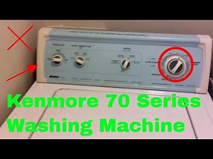 ✅ How To Use Kenmore 70 Series Washing Machine Review
