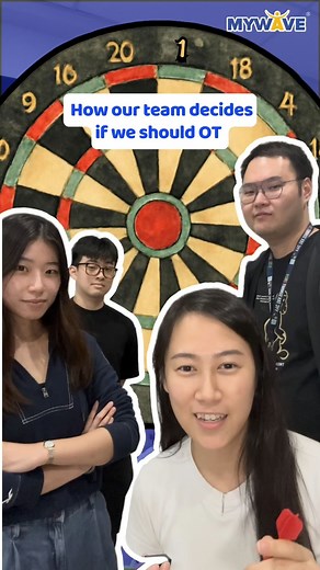 The only dart game where missing is winning. 😂 Anything to avoid that overtime clocking in! If your OT process is a mess, it's time to simplify. Use the emplX Overtime Module to manage all OT requests and calculations with zero drama (and zero darts). #OvertimeStruggles #WorkLifeBalance #MYWave | MYWave - Payroll Outsource, Cloud HR System