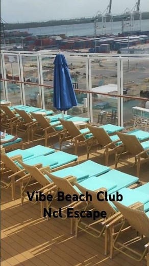 Norwegian Escape Vibe Beach Club #shorts