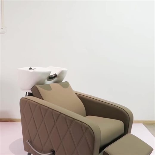 check out our latest classical shampoo unit! convenient setting with flexible foot pedal, soft leather and sponge. color is optional! #barbershop #salon #salinfurnitur #salonequipment #salonowner #shampoo #shampoounits #hair #hairwash #barberchair