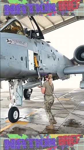 U.S. Air Force prepares an A-10 Thunderbolt II for launch