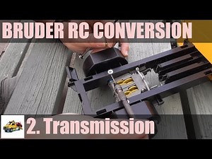 Bruder MB Sprinter RC conversion Part 2 - transmission
