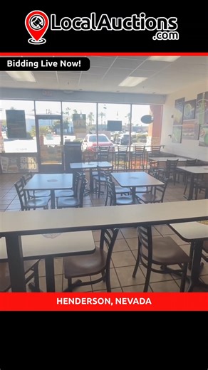 LocalAuctions.com on Instagram: "About This Auction: A local restaurant in Henderson, NV has permanently closed its doors, and the existing equipment is being offered at auction in order to fully clear the property before a new tenant can move in. This sale features a wide variety of restaurant equipment, small wares, and more, with bids starting at just $5. Location: 2642 W Horizon Ridge Parkway Suite A-1 Henderson, NV 89052 Preview: Thursday 2/19/26 from 11am to 1pm Bidding Ends: Thursday, Feb
