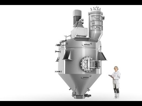 Conical-Vacuum Powder Dryer, Mixer & Reactor AMT