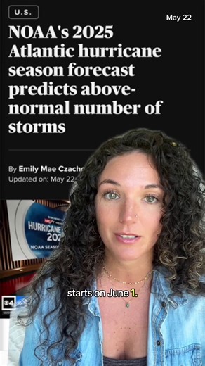11K views · 86 reactions | Up to 10 hurricanes are expected this year...