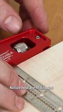 Layout Dovetails with Woodpeckers in-DEXABLE Joiner’s Combination Squares