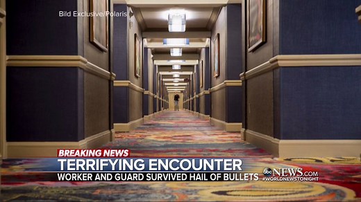 116K views · 519 reactions | TERRIFYING ENCOUNTER: As the timeline in the Las Vegas shooting continues to evolve, new details from the maintenance worker who arrived on the scene after gunman Stephen Paddock shot a hotel security guard before the concert rampage. Brian Ross Investigates. abcn.ws/2gdSBiK | ABC World News Tonight with David Muir | Facebook