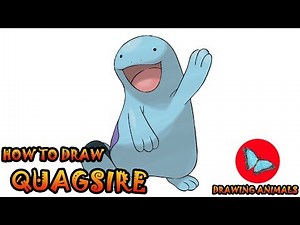 How To Draw Quagsire Pokemon | Coloring and Drawing For Kids
