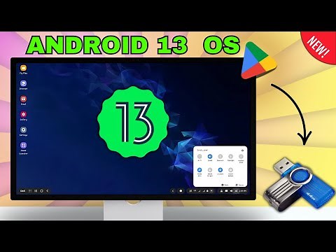 New Android 13 OS for Low End PC • Best OS for Low End PCs | Android 13