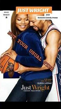 MOVIE MONDAY 🎬: Just Wright #movie #love #comedy #basketball #romantic #viral