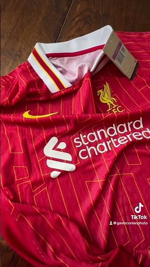 New 2024-2025 Liverpool HOME Shirt - Players Version! Its all in the details!