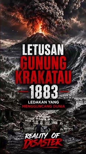 The 1883 Krakatoa Eruption — The Explosion That Shook the World