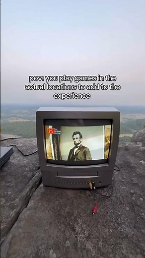 Civil War video game in an actual Civil War location😳
