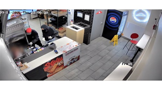 Accused in Pizza Hut robbery behind bars after missing court date