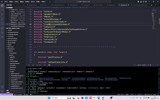 OpenFOAM开发使用的vscode插件与操作
