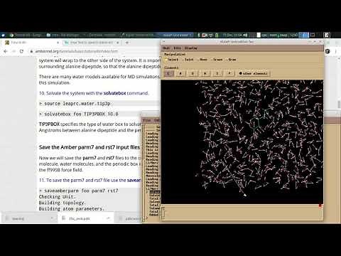 T1. AMBER MD Tutorials