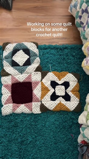Creating a Crochet Quilt for My Mom