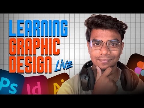 Live 🔴Learning Adobe InDesign | InDesign Basics
