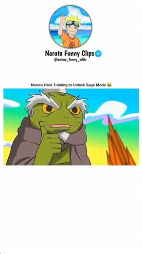 Naruto’s Hard Training to Unlock Sage Mode 🔥 | Pain Arc Power Up#naruto#animeedit#fyp