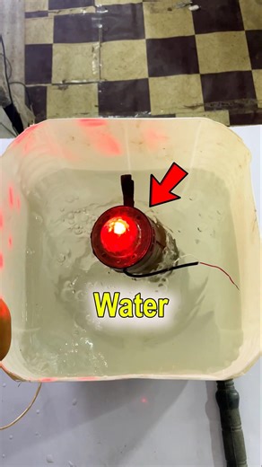 Speaker electronics item In Water testing #experiment