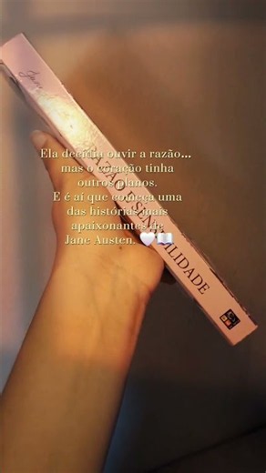 Livro Razão e sensibilidade #razaoesensibilidade #janeausten #livros #literatura
