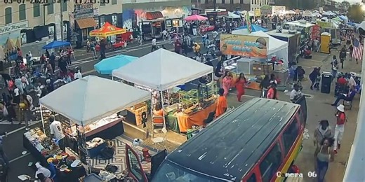 Security video shows Selma visitors fleeing from gunshots