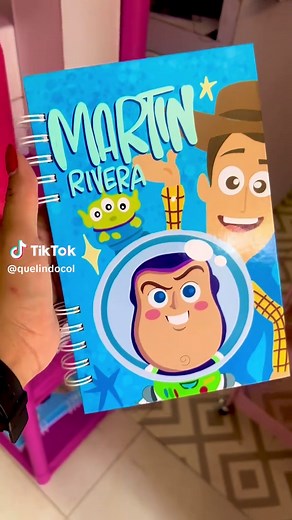 Personaliza tu cuaderno y papelería al estilo Toy Story