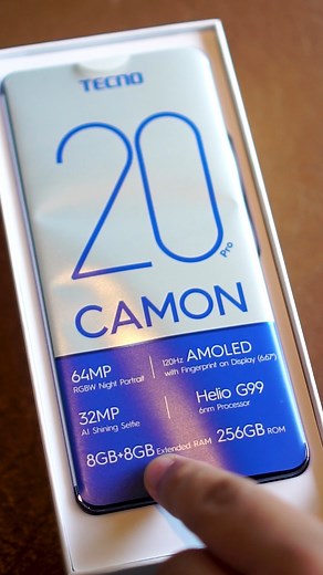 39K views · 770 reactions | Unboxing the TECNO Camon 20 Pro! | GadgetMatch | Facebook