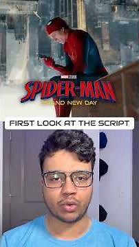 First Look At The Spider-Man: Brand New Day Script…