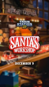 1.1K reactions · 22 shares | All TrainStation 2 players aboard the Christmas mood express.  Santa’s Workshop event is almost here, and we cannot wait to steam into the festive season with you. ⭐  Event duration: 09.12.2025 12:00 UTC – 29.12.2025 12:00 UTC | TrainStation | Facebook