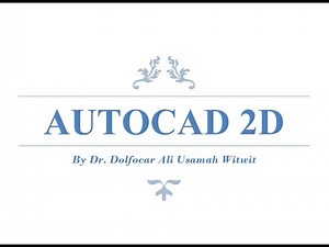 AutoCAD Lecture 1 2024-2025