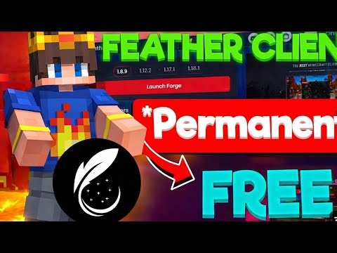 How to play in feather client for free *permanent*
