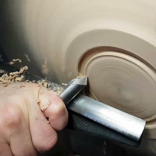 Ovale Schale Drechseln