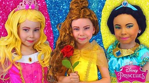 😍😍 Disney Princesses Costumes & Kids Makeup with Colors Paints Pretend Play with Real Princess Dresses Disney Princesses Costumes & Kids Makeup with Colors Paints Pretend Play with Real Princess Dresses Collection - Thanks for watching my video! In our videos we use high-quality paints and children's cosmetics made from natural ingredients, water-based, hypoallergenic composition is safe for the skin, including the nursery. is made of environmentally friendly materials and combines high qualit