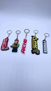 Custom 2d Soft Pvc Keychain Key Chain logo Soft Rubber Keychains Silicone Keyring Rubber Personalized 3d Customized KEY CHAIN