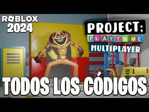 TODOS los CÓDIGOS de 📍 PROJECT PLAYTIME MULTIPLAYER 📍 activos / ROBLOX 2024 / NEW UPDATE /TilloASR