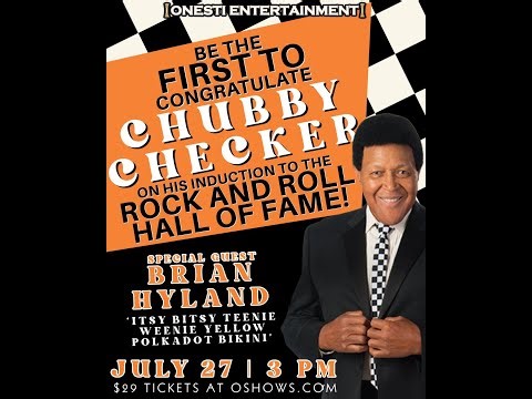 Chubby Checker Live! Des Plaines Theatre, 7/27/25