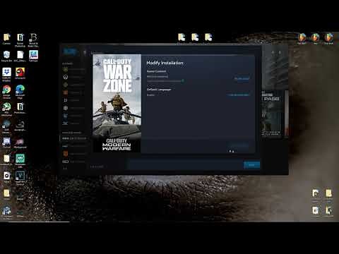 How to install "Warzone" without Modern Warfire files to save SPACE!