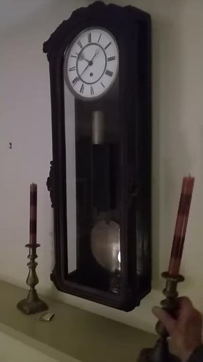 Pendulum clock repair results in me coming home with a clock.