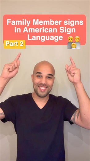Family member signs in ASL - Part 2 If you want to learn ASL or know someone who does and need a gift now is a great time. All ASL courses and Gift courses are 50% off for our annual Holiday sale. Click the link in our bio to check out our ASL courses. #ASL #signlanguage101 #signlanguage #onlinelearning #signlanguageforkids #aslcourse #learnasl #signing #deaf #americansignlanguagelessons #inclusion #languagelearning #learnalanguage #signlanguageclass #learntosign #kidssignlanguage #aslforkids #o
