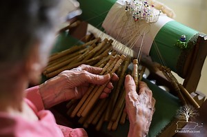 Nellie Vera y Sandra Rodríguez | Tejedoras de Mundillo