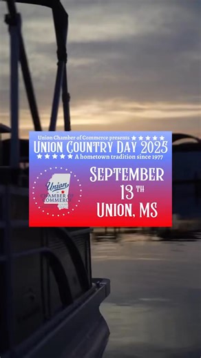 🌾🇺🇸 Country Day is BACK in Union, MS – Saturday, Sept. 13, 2025! 🇺🇸🌾 🎶 Live Band • 🐴 Mule Pull • 🚗 Car Show • 🛍 Vendors • 👧 Kids Zone 🏃5K Run/Walk 🍔Food 🐴 Wagon Ride🐄 Petting Zoo Starts 8am - All Day Fun! Don’t miss the fun – bring the whole family! 💛 | Union MS Chamber of Commerce