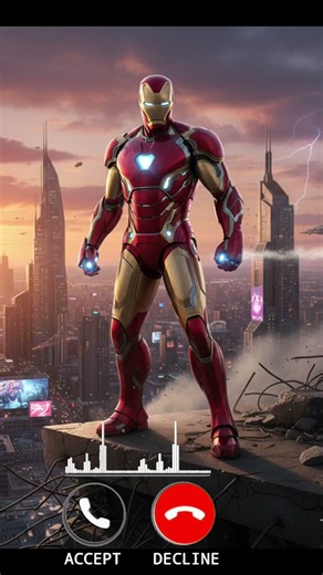 Iron man calling you want to see 🤣😇 #ironman #calling #prank #call #viral