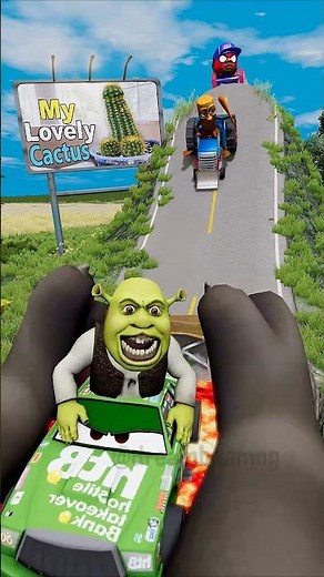 Strange & Happy Cars vs Hand Clap Tom Cat in BeamNG.drive