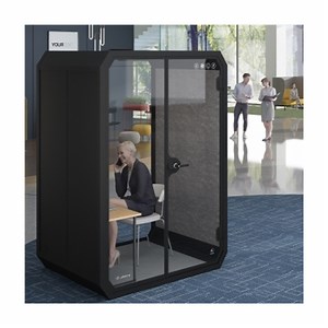 [Hot Item] New Design Portable Silence Pod Movable Isolation Studio Recording Booth Acoustic Silent Cabin Meeting Soundproof Pod