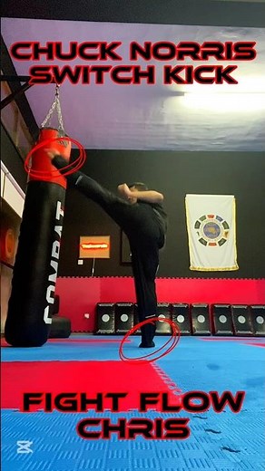 Chuck Norris Switch Kick