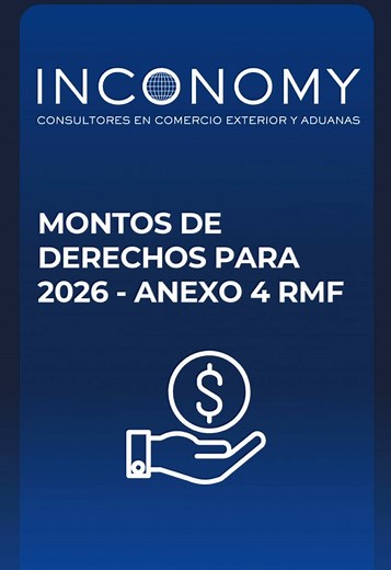 Montos de Derechos Actualizados para 2026 - Anexo 4