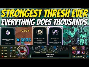 ⚡ Strongest Thresh EVER | 3000+ Damage Everything + Gold Printing | A to Z Arena 5.0